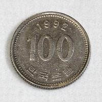 100ウォン硬貨