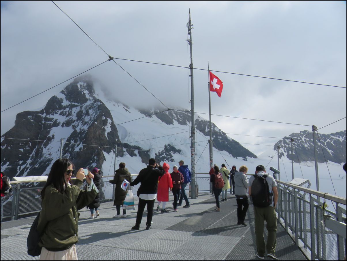 39）ユングフラウヨッホ、世界遺産です＠スイス・オーバーラント三山