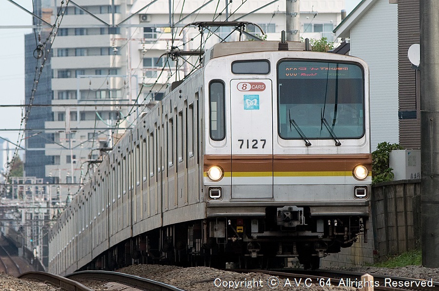 東京メトロ7000系（7127F） 202111
